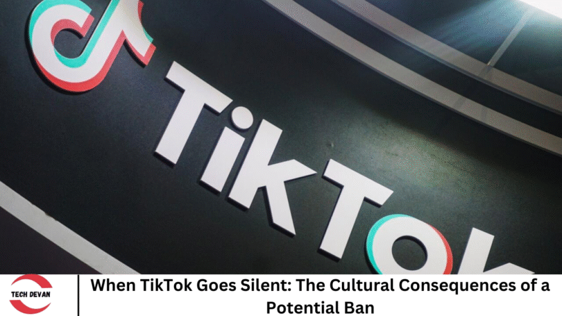 When TikTok Goes Silent: The Cultural Consequences of a Potential Ban